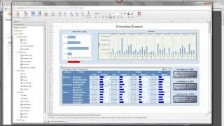 Formatting data in a dashboard