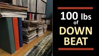 Unboxing 100+ lbs of Down Beat Issues