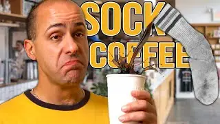 Brewing Coffee In A Sock - Extreme Cheapskates | React Couch