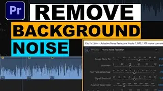 Premiere Pro Noise Reduction || How to Remove Background Noise in Premiere Pro