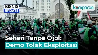 Mobilitas Masyarakat Terancam, Ribuan Pengemudi Ojol dan Kurir Demo Tolak Eksploitasi