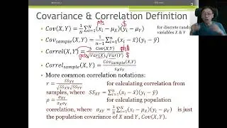 Covariance and Correlation - 02 - Formulas (Part 1/1)