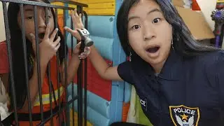 Pretend Play Police on Unsafe Driver LOCKED UP In JAIL FAILED