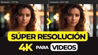 Cómo MEJORAR la CALIDAD de imagen de un video y subir la resolución de un video.