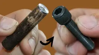 Making an Allen screw ( Fast & Easy )