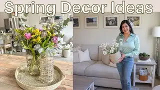 SPRING DECORATE WITH ME 2023 | Spring Decor Ideas | Living Room and Kitchen Decor 🌸