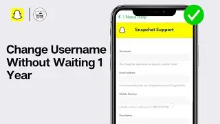 How to Change Snapchat Username Without Waiting 1 Year (2024 GUIDE)