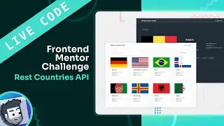 Live Code: Frontend Mentor Rest Countries API