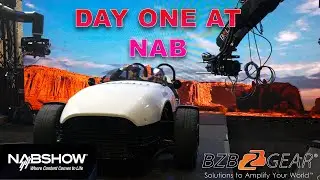 NAB Show Day One with BZBGEAR!