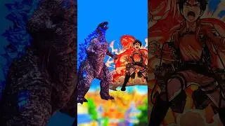Godzilla Vs Eren Yeager | Animevesto 