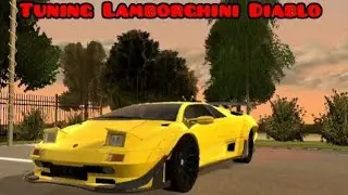 Tuning Lamborghini Diablo  на Блэк раша