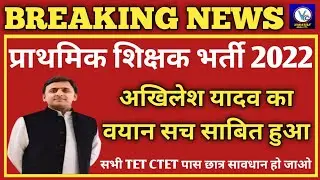 UP Primary Teacher Vacancy 2022/UPTET Common Number 2021/Primary Super TET Exam Update