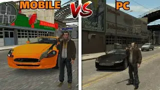 GTA 4 Android VS GTA 4 PC Step By Step Comparison