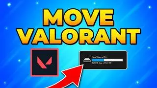 Move Valorant to Another Drive Without Reinstalling (NO DOWNLOADS)