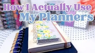 How I Actually Use My Planners & Journals [Write in My Planner January 2024}