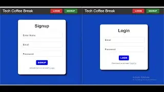 Login and Signup using MERN Stack | Mongo, Express, React and Node Authentication