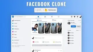 Build & Deploy Facebook Clone with Next js, NextAuth, Firebase & Tailwind CSS