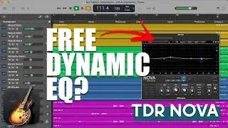 TDR NOVA (FREE!) Dynamic EQ in GarageBand