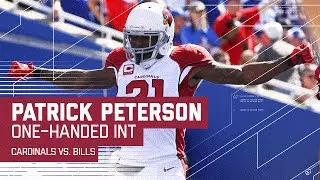 Patrick Peterson's Ridiculous One-Handed INT! | Cardinals vs. Bills | NFL