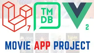 Laravel Movie App - Using Vue js  #1  (2020)