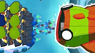 Can You Beat Bloonarius Using ONLY Subs? (Bloons TD 6)