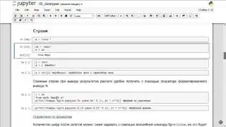 Вычисления в Jupyter Notebook: самые необходимые типы данных