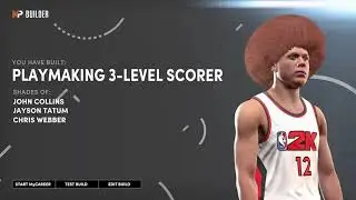 HOW to MAKE the BEST PLAYMAKING 3 LEVEL SCORER on NEXT GEN 2K21!