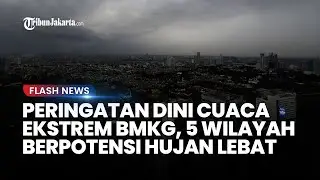 Peringatan Dini Cuaca Ekstrem BMKG, Minggu 1 September 2024: 5 Wilayah Berpotensi Hujan Lebat