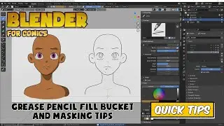 Grease Pencil Quick Tip UPDATE: bucket fill and masking