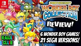 MORE SEGA CLASSICS! Wonder Boy Anniversary Collection Nintendo Switch Eshop Review!