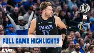 Luka Doncic (40-point triple-double) Highlights vs. Utah Jazz | 12/6/23