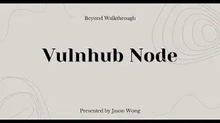 Cyber Security |  Pentesting  | Vulnhub | Walkthrough |  Node 1 | Hash Decryption