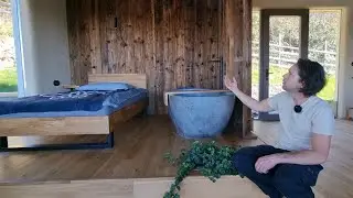 Zákoutí s využitím starého dřeva a hliněných omítek