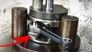 Connecting rod and bearings Replacement in crankshaft. (Easy way)