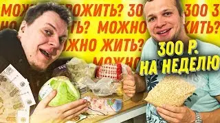 Можно ли прожить на 300 рублей в неделю?