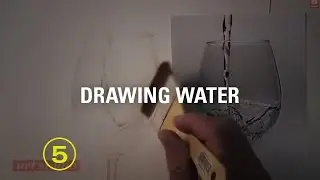 How to Draw a Glass of Water (Touchable Textures #9)