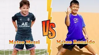 Mateo Messi (Messi's Son) VS Mateo Ronaldo (CR7's Son) Transformation ★ From Baby To 2023