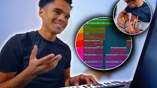 VIBEY Beat With ONLY 2 CHORDS! How To Make Melodic Guitar Beats In FL Studio 20