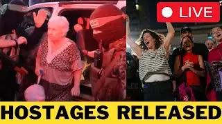 🚨 LIVE: Israeli Hostages RELEASED - Latest Footage