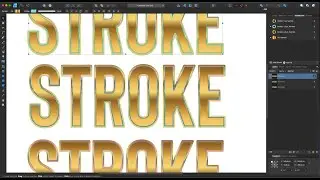 Multiple Adjustable Stroke in Affinity Designer | #AffinityDesigner #Tutorial