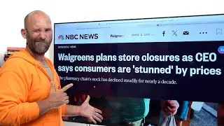 WALGREENS CLOSING because USA ECONOMY is FAILING - nothing says 'good economy' like failed business