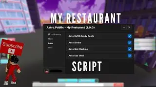 MY RESTAURANT SCRIPT PASTEBIN! ( INF  EXP, AUTO SHRINE BUY BEST FOOD! )