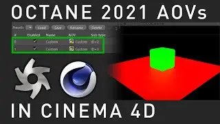 Silverwing Quick Tip: Octane 2021 AOVs in Cinema 4D