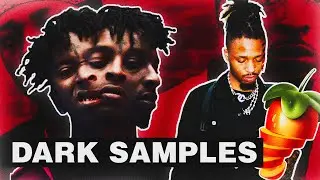 How to make DARK Melodies from SCRATCH like 21 Savage and Metro Boomin in FL Studio!