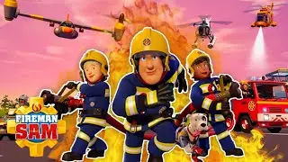 Best Heroic Moments Of Season 14  | New Fireman Sam Full Episodes! | 1 Hour Compilation | Kids Movie
