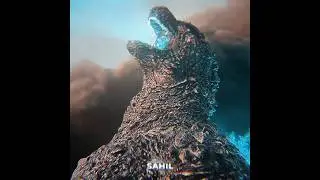 Minus One Godzilla Atomic Breath | #godzillaminusone #godzilla #legendrygodzilla #shorts #short