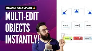 Multi Select and Edit Objects in Figma instantly!