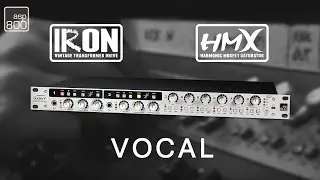 Audient ASP800 - HMX & IRON on a Vocal