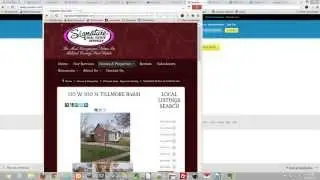 Mobile Responsive Demonstration - SignatureRealEstate.com