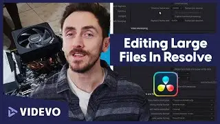 Editing With LARGE Files In Resolve | Workflow Tips